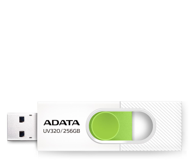 ADATA 256GB UV320 biało-zielony - 1221593 - zdjęcie